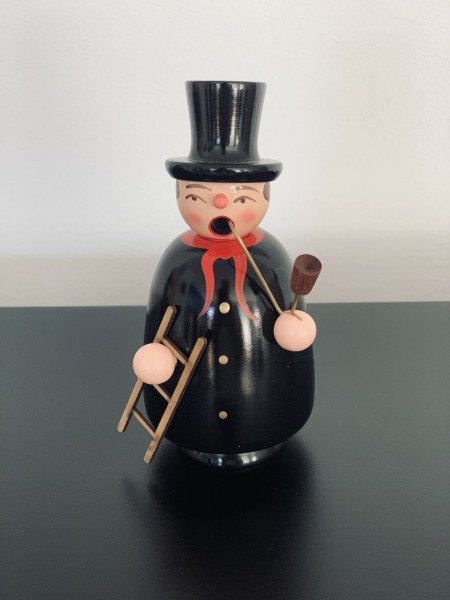 German smoking man chimney sweeper 13cm